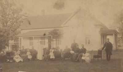 The Hans Christian Hanson and Johanna Hovlund Hanson family