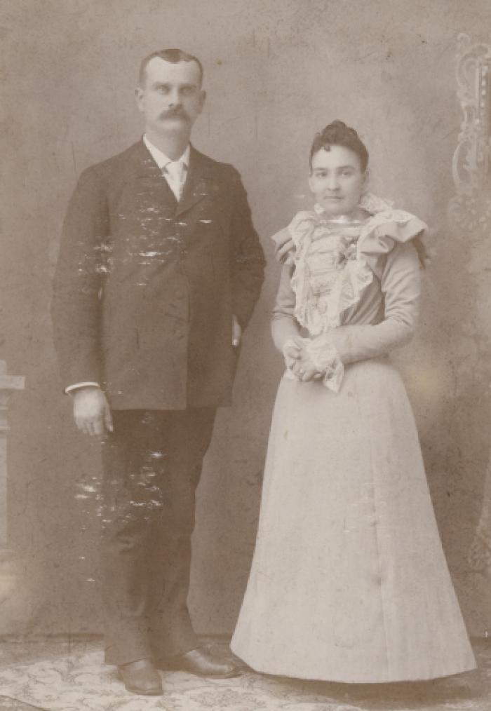 Alfred Alfs and Hilda Kiefer Alfs