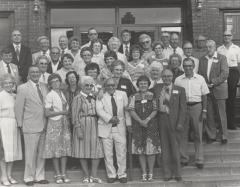 Saint Peter High School Class of 1939 reunion, 1984.