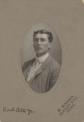 Carl Otto, Jr., Sleepy Eye, Minn., c.1905.