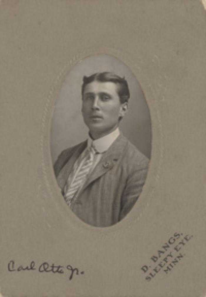 Carl Otto, Jr., Sleepy Eye, Minn., c.1905.