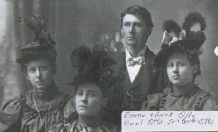 Otto siblings, c.1900