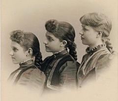 Grace, Ella, and Minnie Ribble