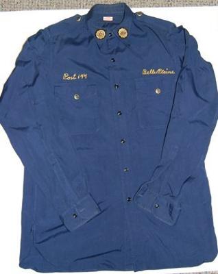 American Legion Shirt, Belle Plaine Post 144, 1970