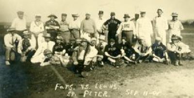 Fats versus Leans Baseball Game