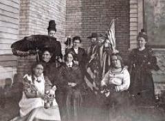 Women at the Hodgkins Home