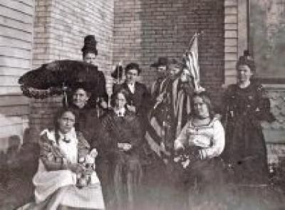 Women at the Hodgkins Home
