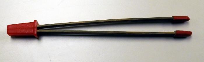 Bamboo Tongs - Used  by the Scott County Sheriff's Office to Develop Crime Scene Photographs, (No Date)