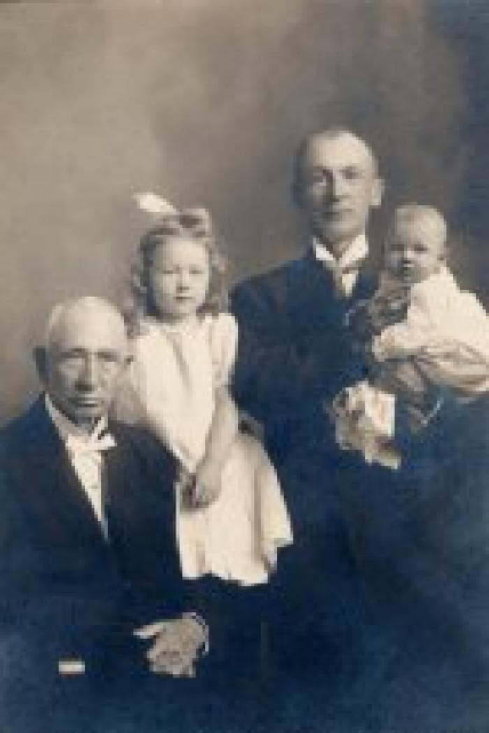 Asa, Jared W., Karen, and Isabel Daniels