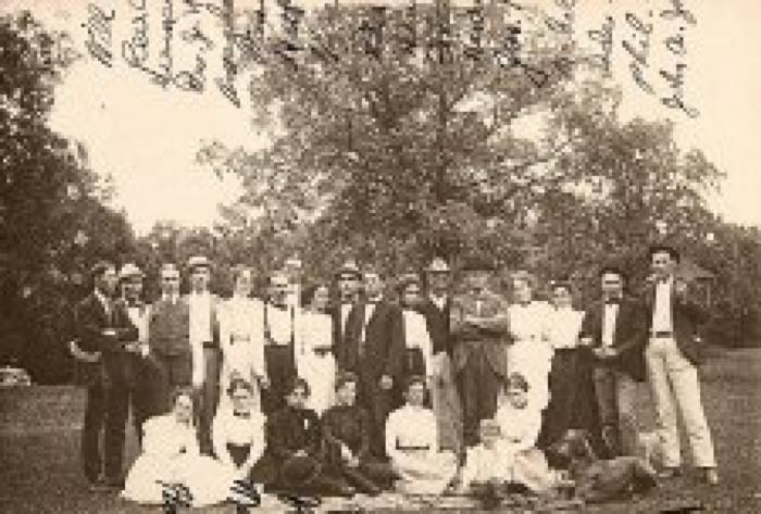 Group at Lake Emily