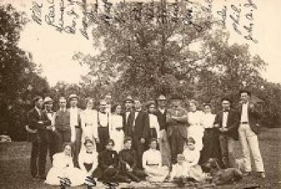 Group at Lake Emily