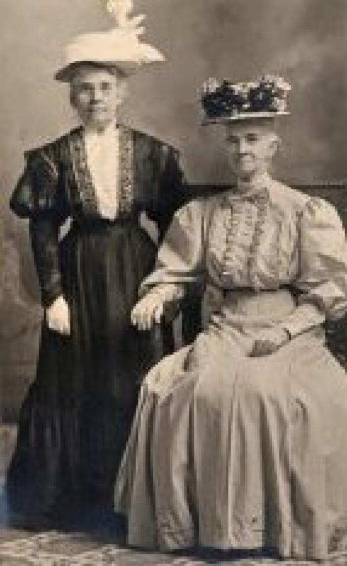 Mary Ribble and Mary Clark