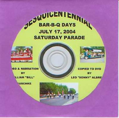 Belle Plaine Sesquicentennial BBQ Days Parade July 17, 2004