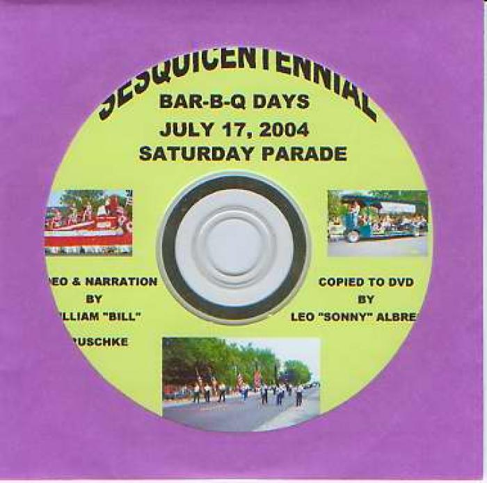 Belle Plaine Sesquicentennial BBQ Days Parade July 17, 2004