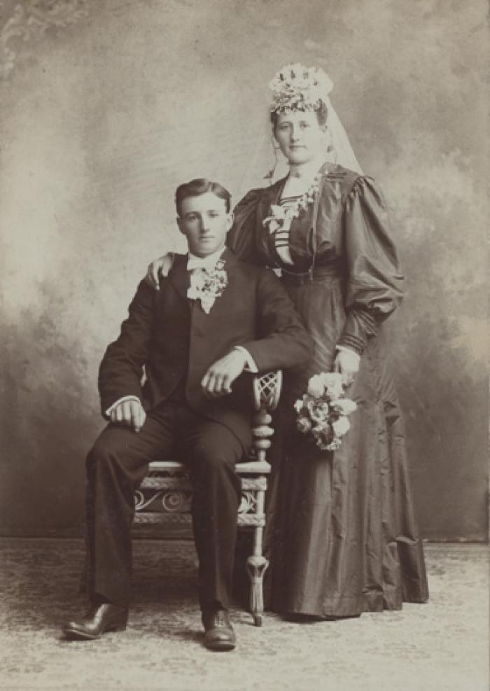 Louis and Mary Bushard Wedding