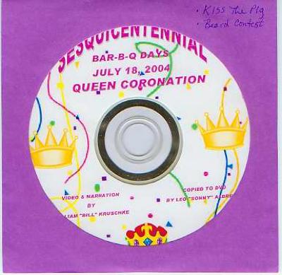 Belle Plaine Sesquicentennial BBQ Days Queen Coronation