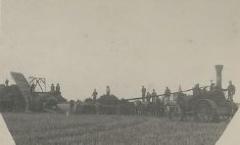 Threshing Machine and Steam Engine
