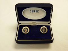 Box for Maurice Stans cuff links with the presidential seal