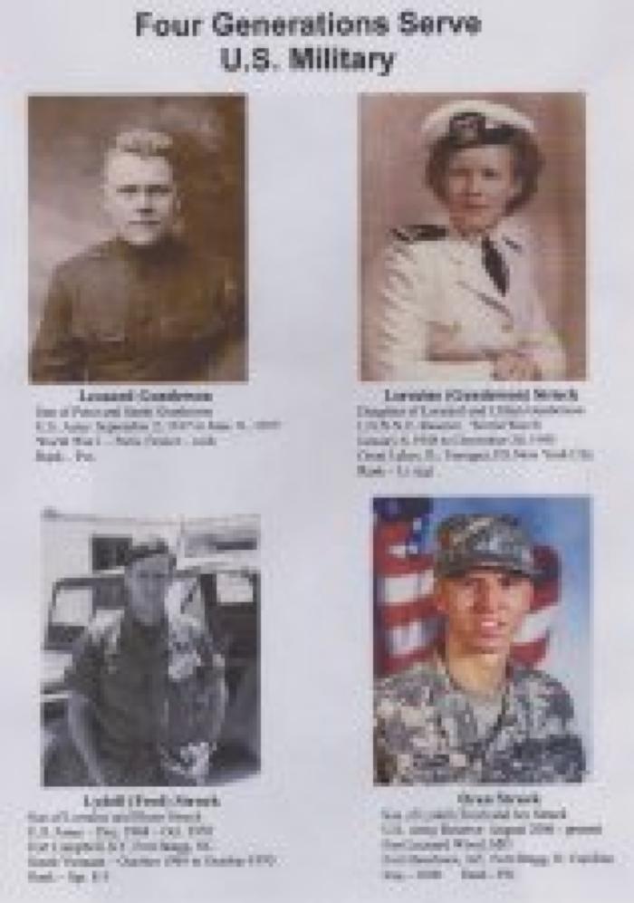 Four Generations of Struck Family