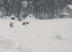 Snow Banks on the Merlyn Lokensgard Farm