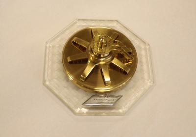 Brass Model of a Hydroelectric Generator, 1970