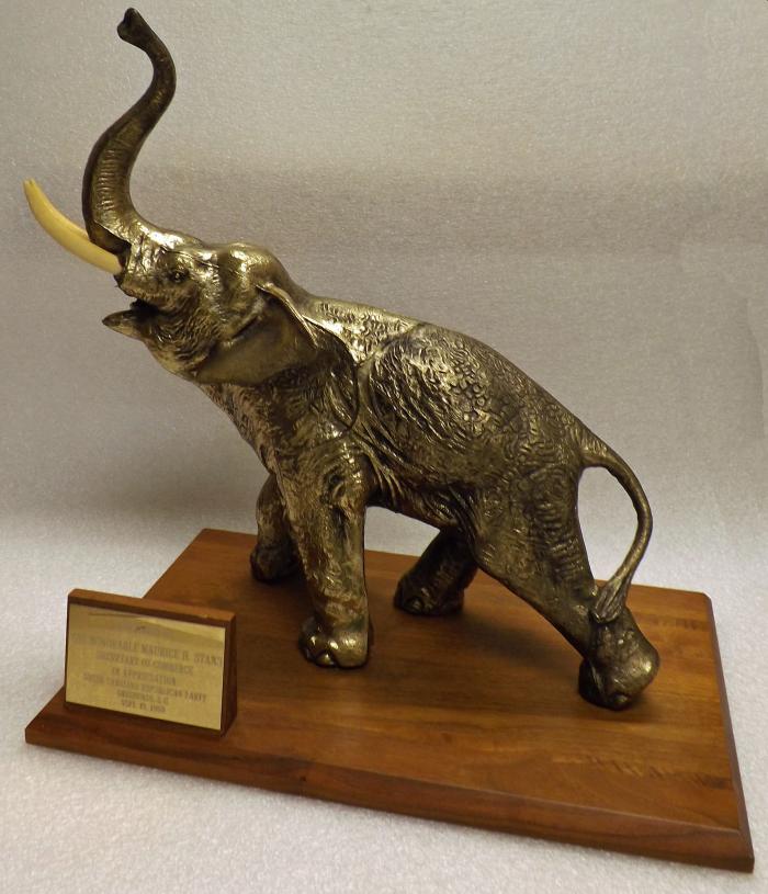 Bronze Elephant, 1969