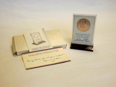 Bronze Presidential Commemorative Coin, 1969