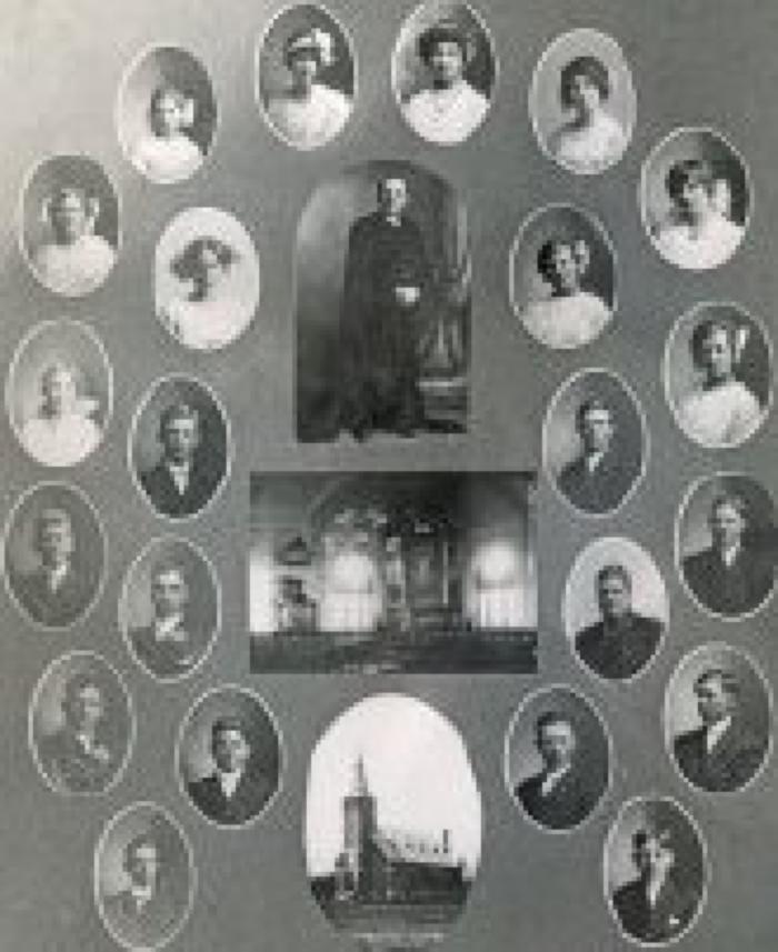 1915 Bernadotte Lutheran Confirmation