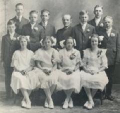 1922 Bernadotte Lutheran Confirmation