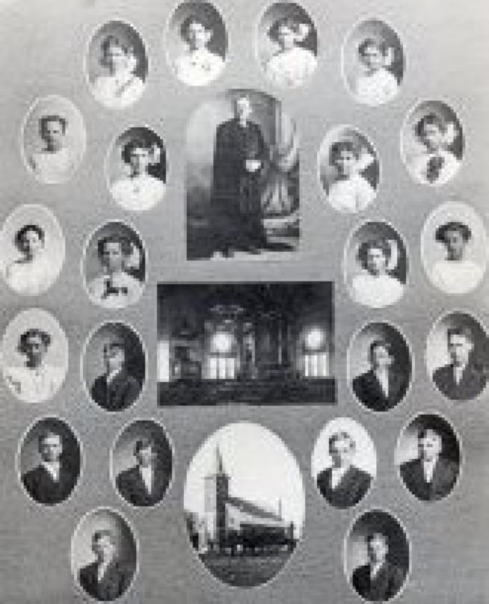 1911 Bernadotte Lutheran Confirmation