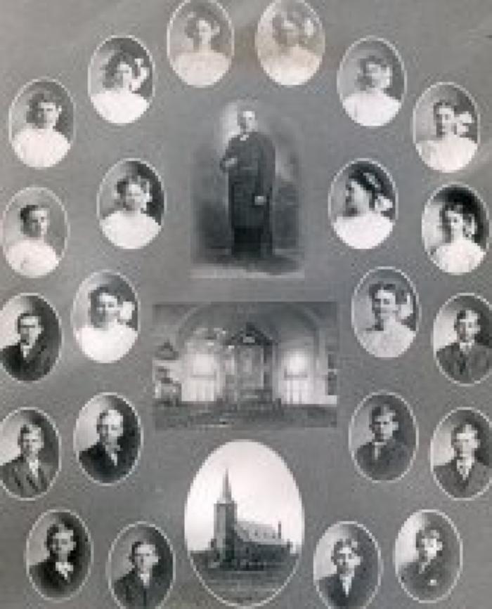 1909 Bernadotte Lutheran Confirmation