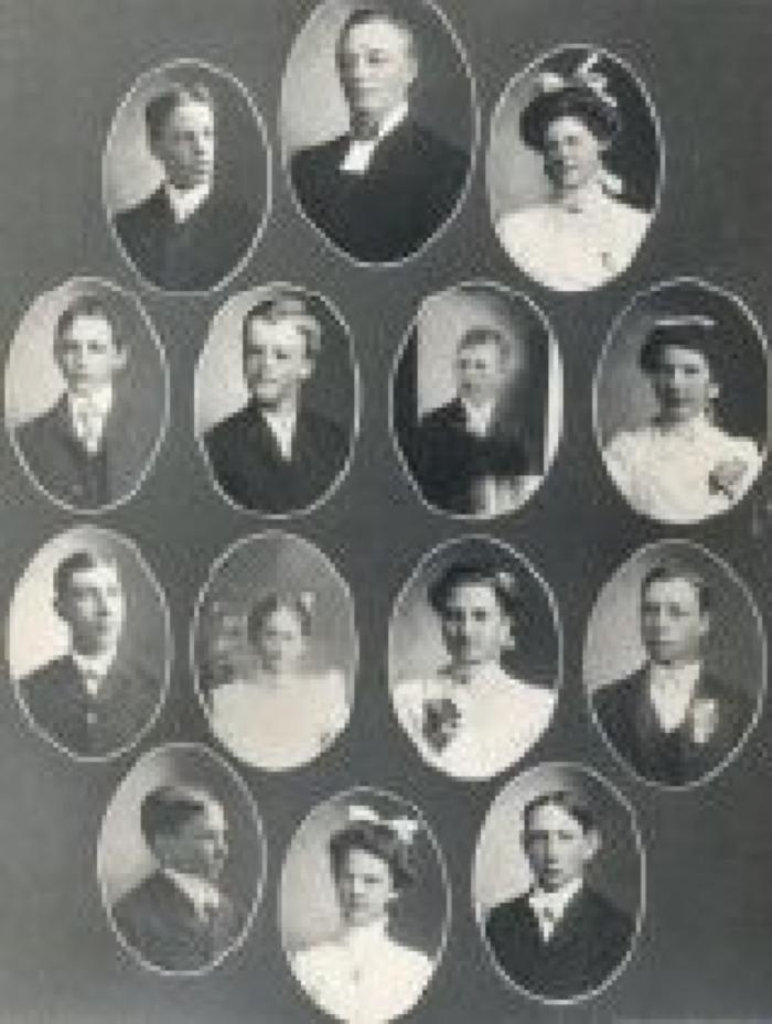 1903 Bernadotte Lutheran Confirmation