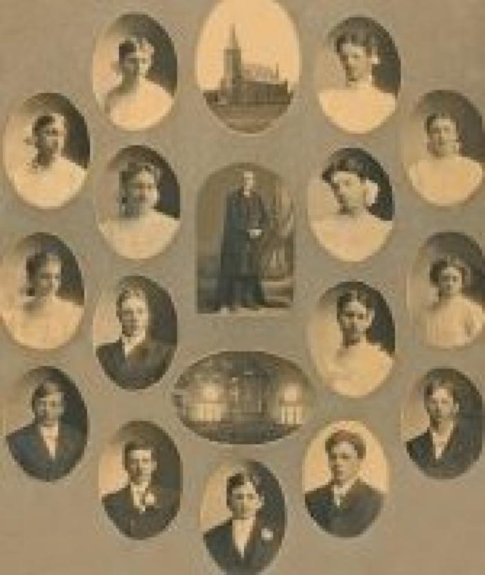 1907 Bernadotte Lutheran Confirmation
