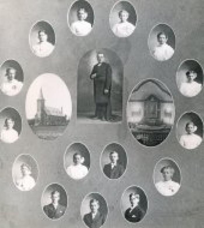 1908 Bernadotte Lutheran Confirmation