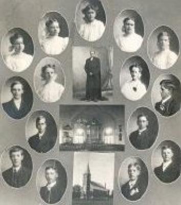 1906 Bernadotte Lutheran Confirmation