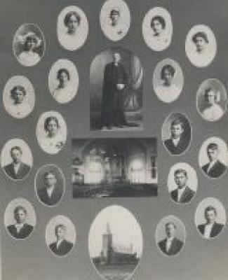1914 Bernadotte Lutheran Confirmation