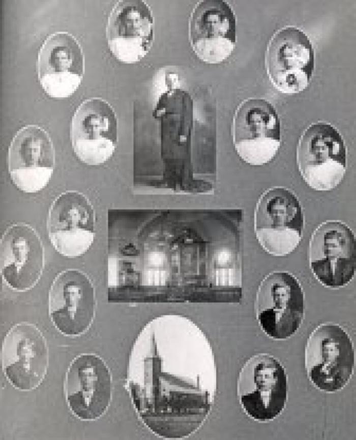 1912 Bernadotte Lutheran Confirmation
