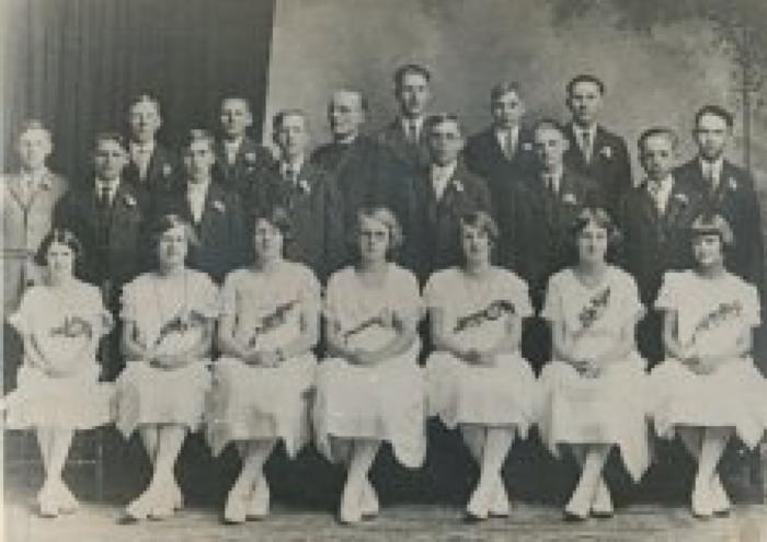 1925 Bernadotte Lutheran Confirmation