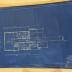 Blueprints for the Glenwood High School 1946 Addition 