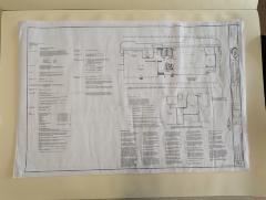 Construction plans for Lakeside Ballroom, Glenwood, Minnesota
