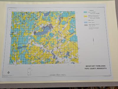 USDA Maps of Pope County and Minnesota