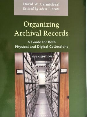 Organizing Archival Records: Book