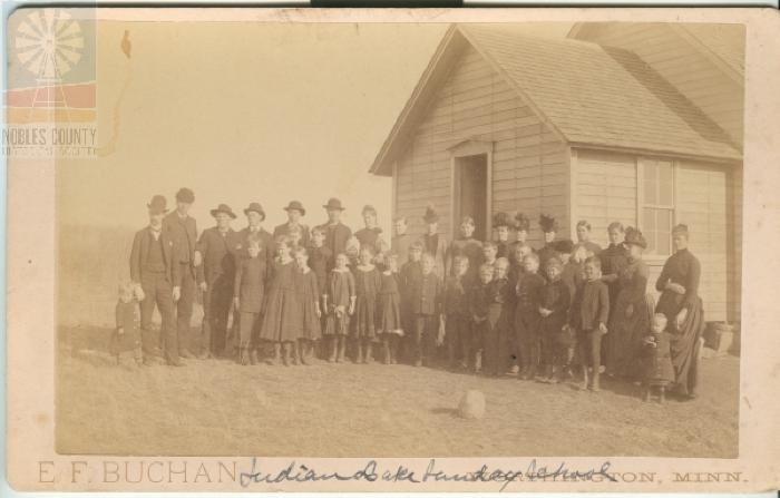 Rural School District 1 Indian Lake Sunday School 1880s 
