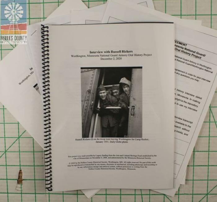 Oral history transcript of Russell Rickers