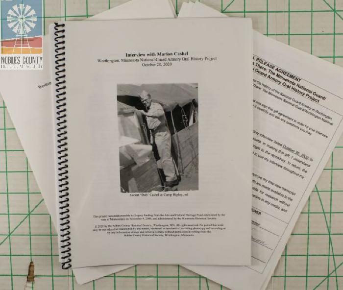 Oral history transcript of Marion Cashel
