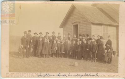Rural School District 1 Indian Lake Sunday School 1880s 