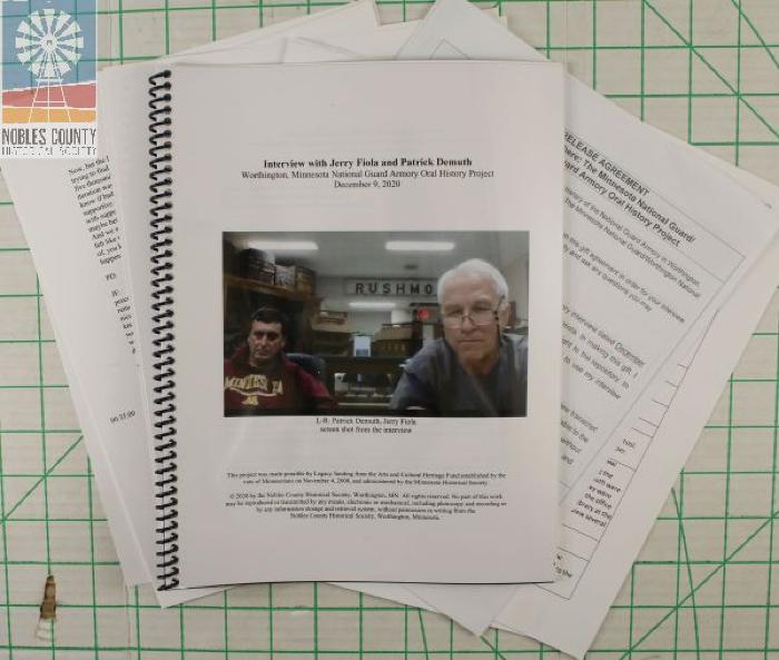 Oral history transcript of Patrick Demuth and Jerome Fiola