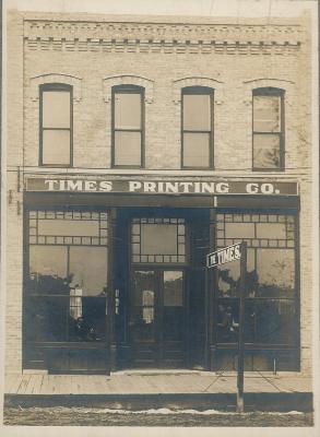 Times Printing Company Storefront