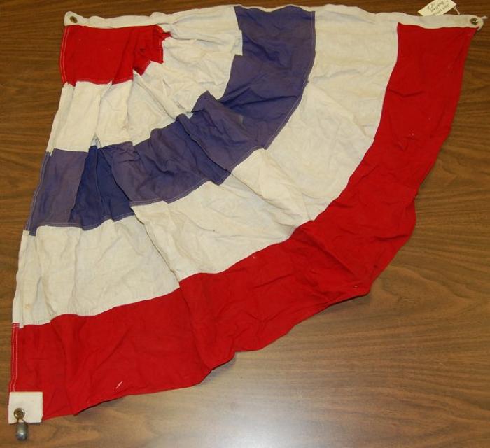 Corner Bunting from Gold Rush or Pow Wow Days, Shakopee, 1950