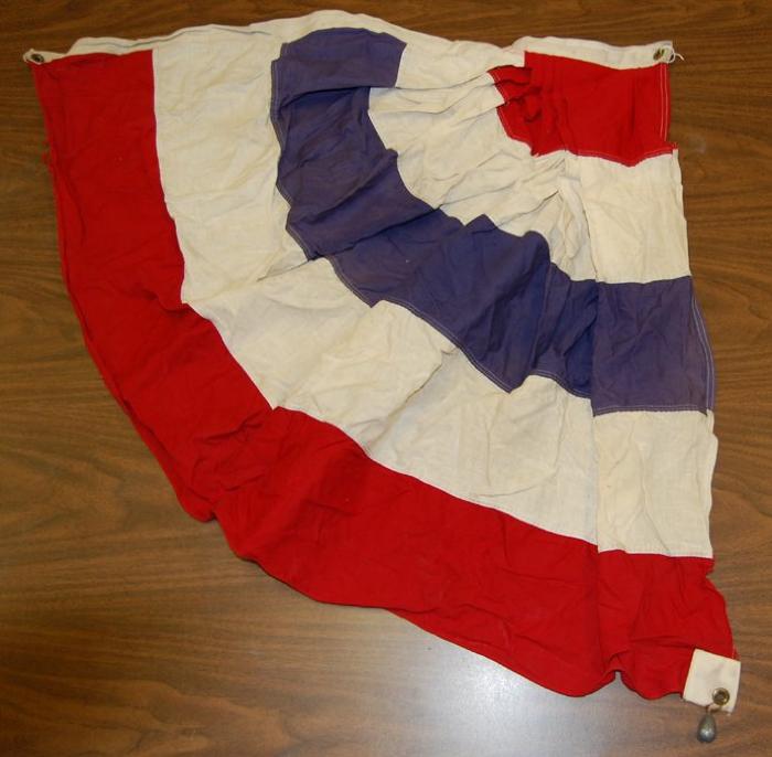 Corner Bunting from Gold Rush or Pow Wow Days, Shakopee, 1950